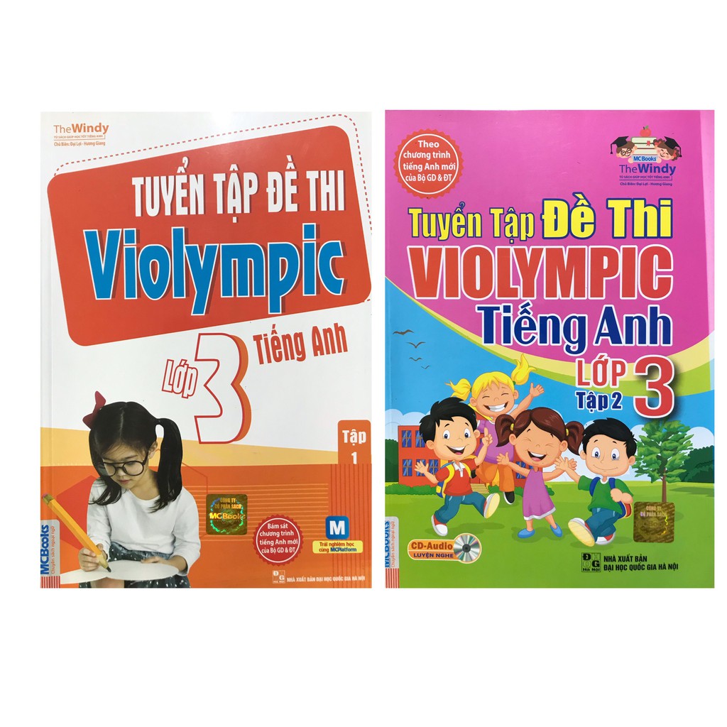 Sách-Tuyển Tập Đề Thi Violympic Tiếng Anh Lớp 3 Tập 1