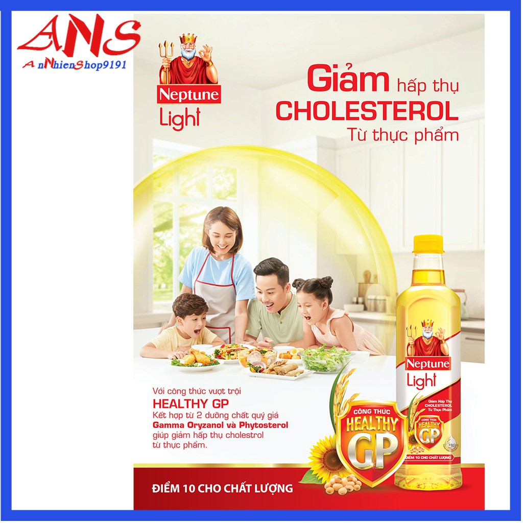 Dầu ăn Neptune Light 5L