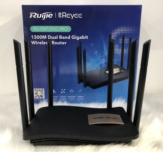 Thiết Bị Phát Sóng WiFi Ruijie RG-EW1200G Pro, Dòng Router WiFi Cho Hộ Gia Đình, Tốc Độ Lên 1267Mbps. Hàng chính hãng