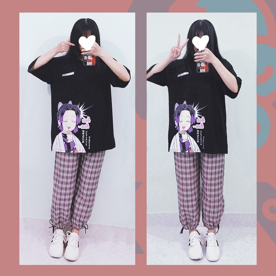 😭 SALE LỖ ÁO SHINOBU 😭 (HƠI LỖI) Áo Thun Điệp - Kochou Shinobu (Kimetsu no Yaiba) Unisex | BigBuy360 - bigbuy360.vn