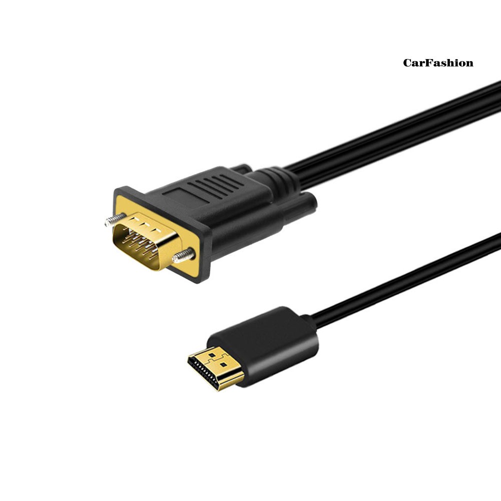 Dây Cáp Chuyển Đổi 1 / 1.5 / 2m 1080p Hdmi Sang Vga Cho Pc Laptop