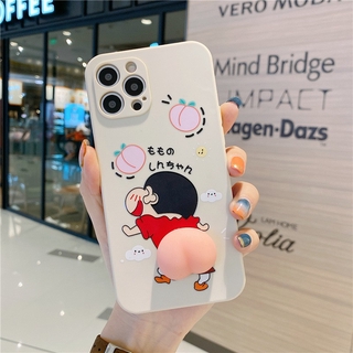 Ốp lưng iphone mông đào chất liệu Tpu siêu bền siêu cute
