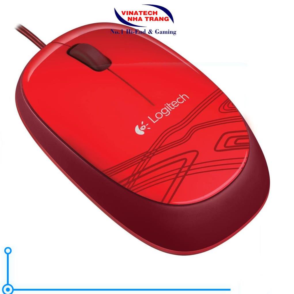 Chuột Có Dây Logitech M105 - Hàng chính hãng, sử dụng văn phòng, nhỏ gọn và dễ sử dụng.