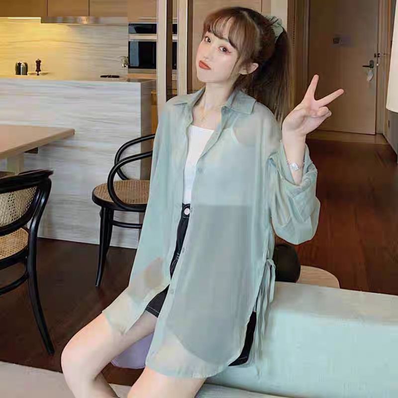 SƠ MI BUỘC NƠ HÔNG ÁNH NHŨ PASTEL | BigBuy360 - bigbuy360.vn