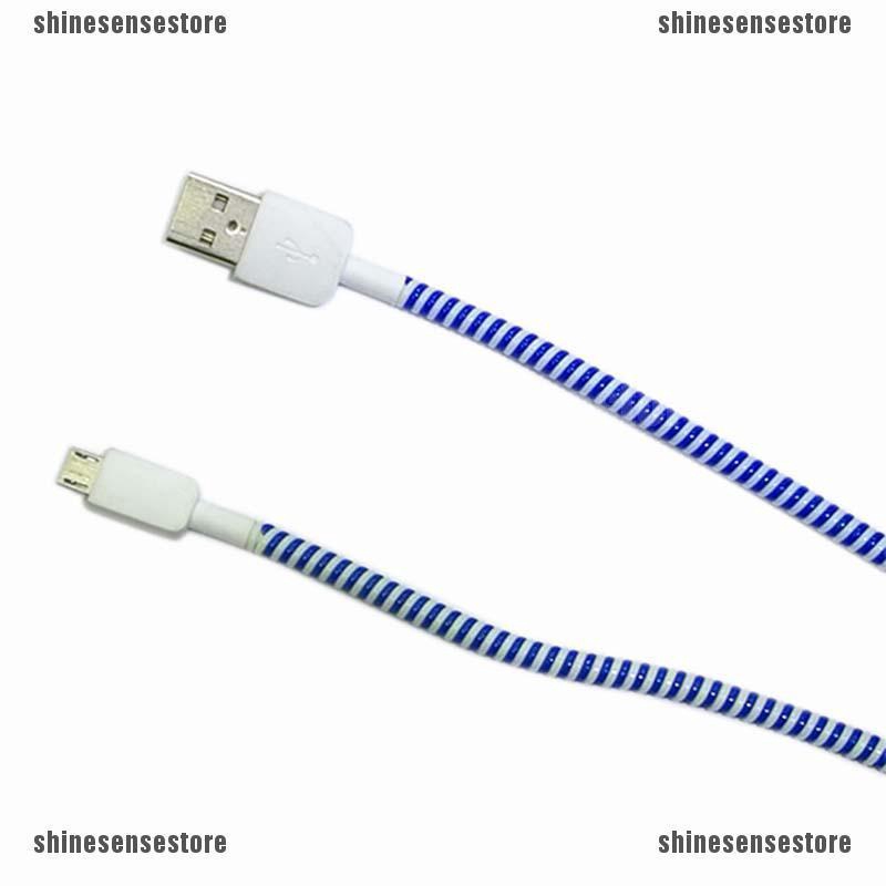 Vỏ xoắn dạng lò xo bảo vệ dây tai nghe/dây sạc USB chiều dài 60cm