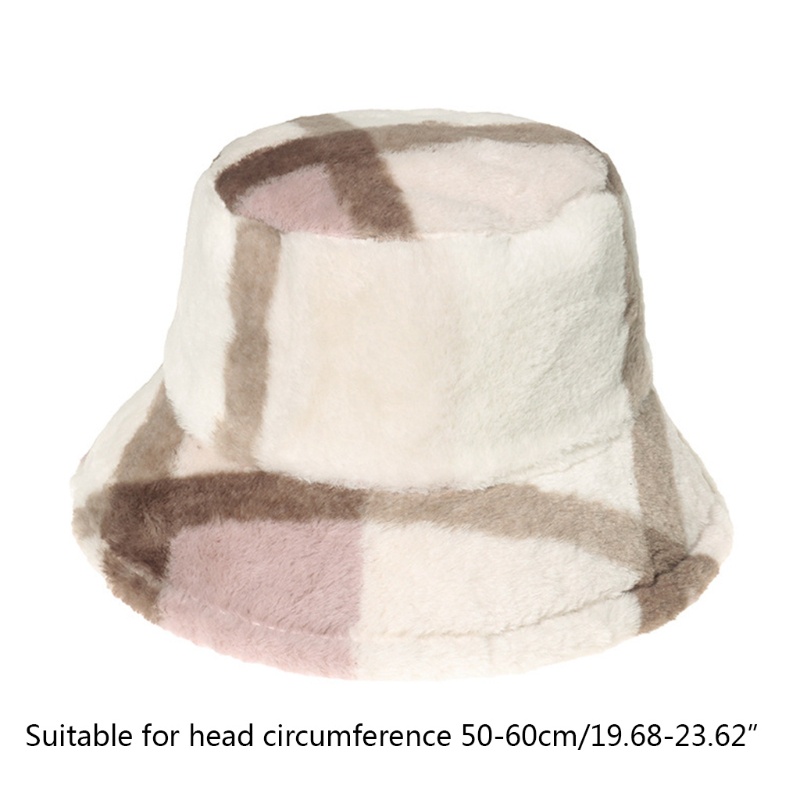 Nón Tai Bèo Họa Tiết Caro Thời Trang Thu Đông