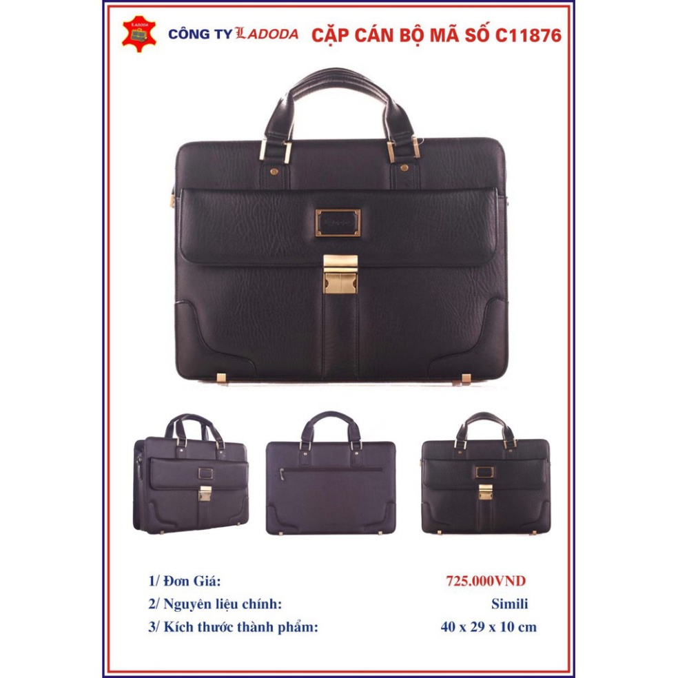 Túi xách cặp cặp cán bộ công sở LADODA C11876(quà tặng 20/11)