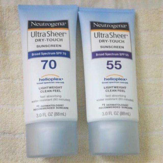 Kem chống nắng Neutrogena Ultra Sheer 88ml