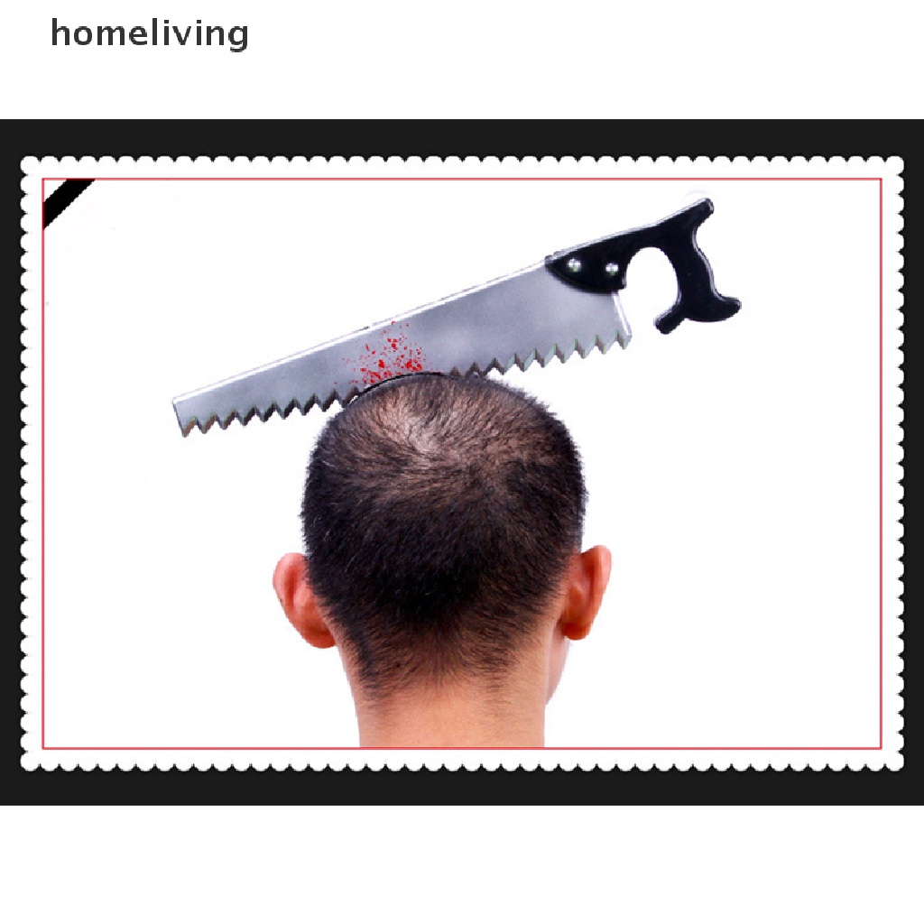 Băng Đô Rìu Lưỡi Cưa Giả Hóa Trang Halloween Kinh Dị