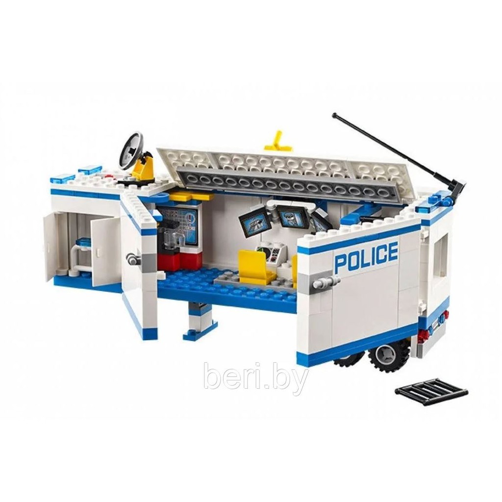 Bộ Lego Lắp Ráp Ninjago Urban Trạm Cảnh Sát Lưu Động 10420. ( 394 Chi Tiết ). Xếp Hình Lego Đồ Chơi Trí Tuệ