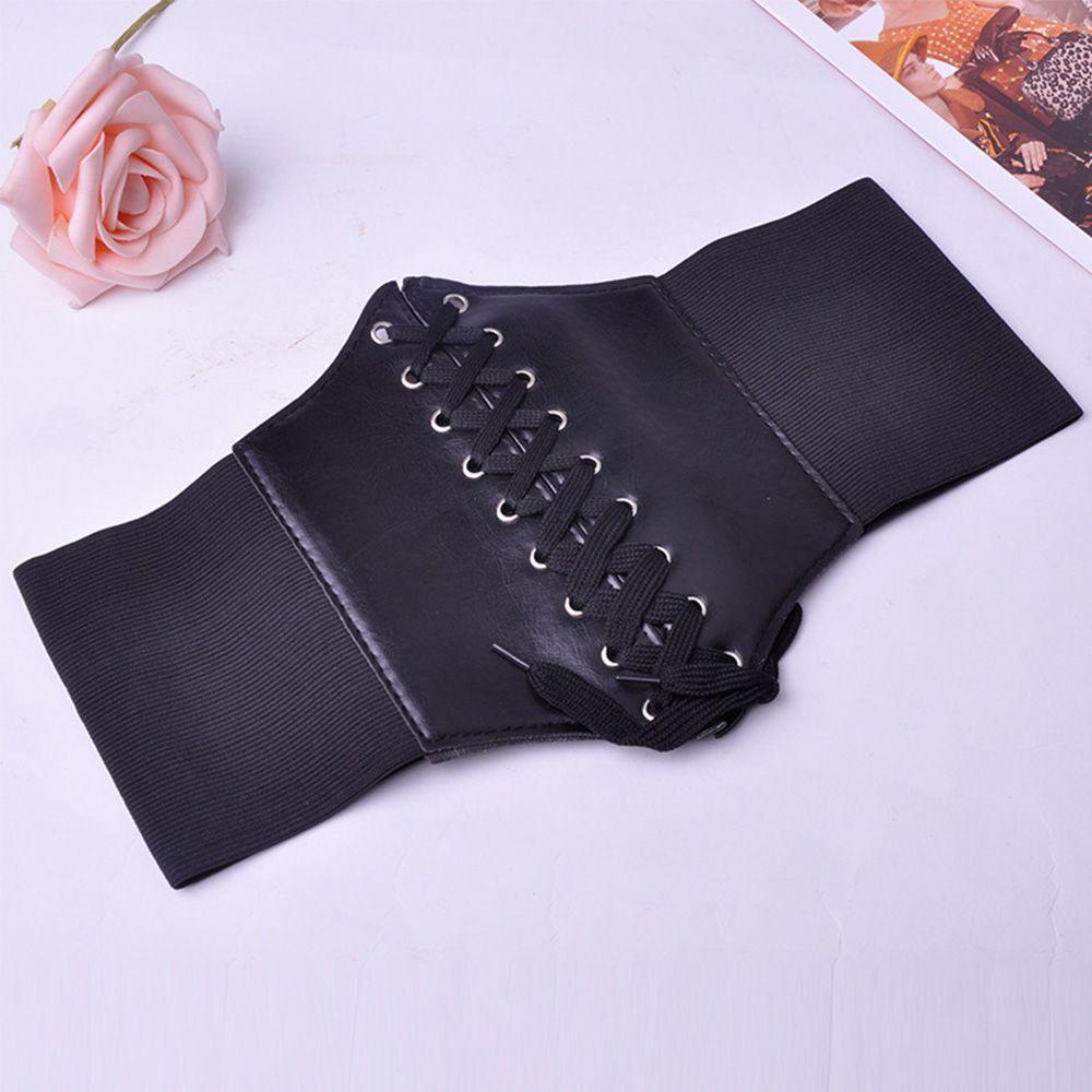 CABEZA 1 Thắt Lưng Giả Da Bản Nhỏ Co Dãn