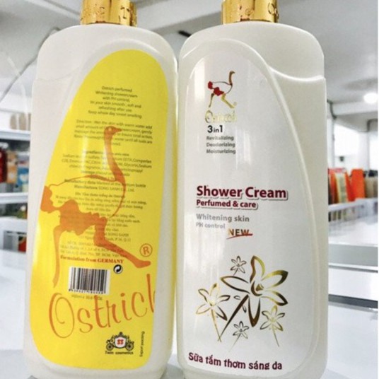 Sữa tắm đà điểu Ostrich 900ml
