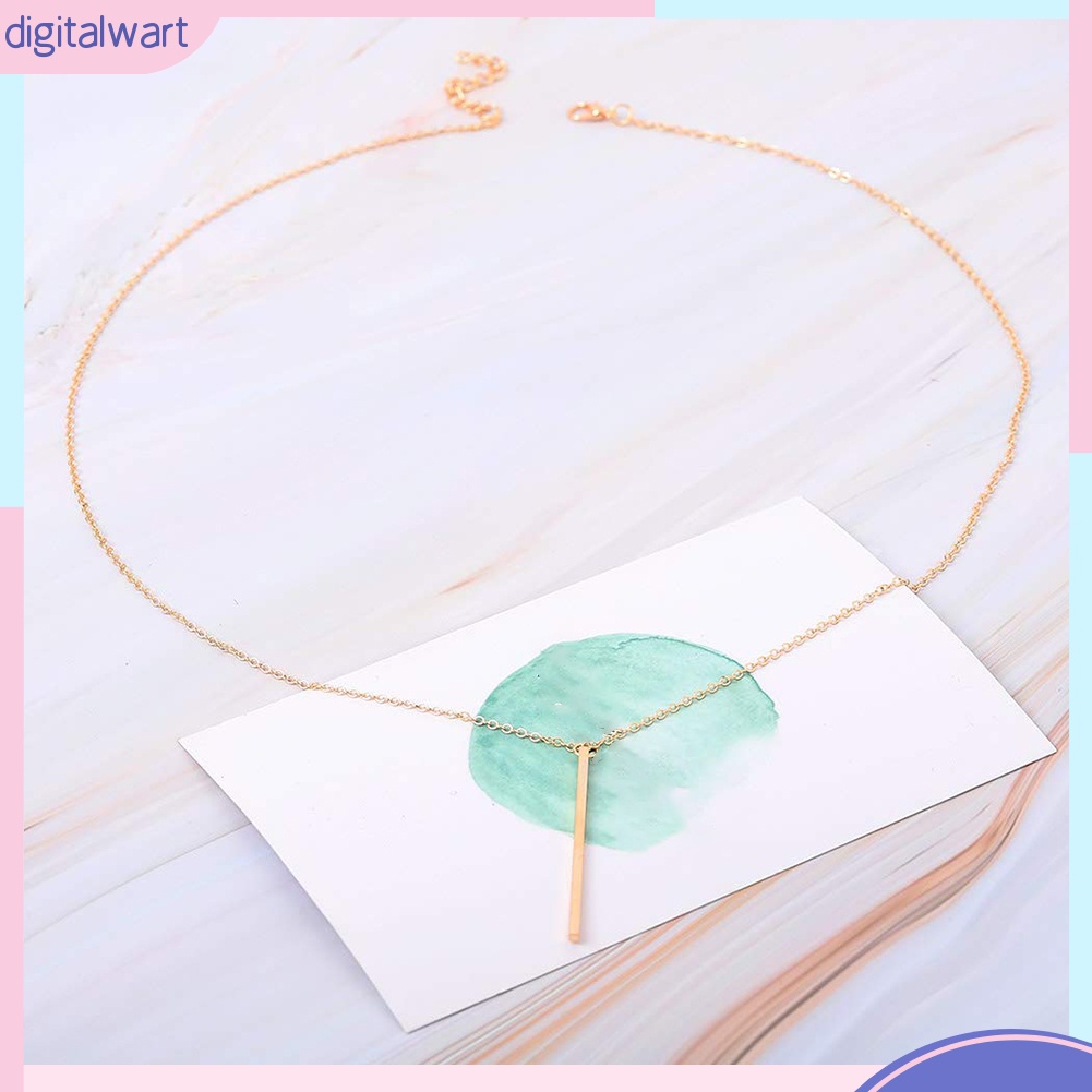 Vòng cổ hợp kim dáng dài mặt hình chữ Y thời trang cho nữ