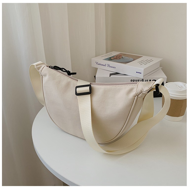 New Dumpling Bag Oxford Cloth College Student Underarm Bag Fresh Shoulder Messenger Bag | BigBuy360 - bigbuy360.vn