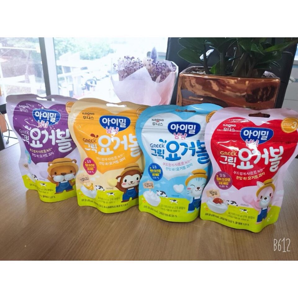 Sữa chua khô trái cây Ildong Foodis Korea