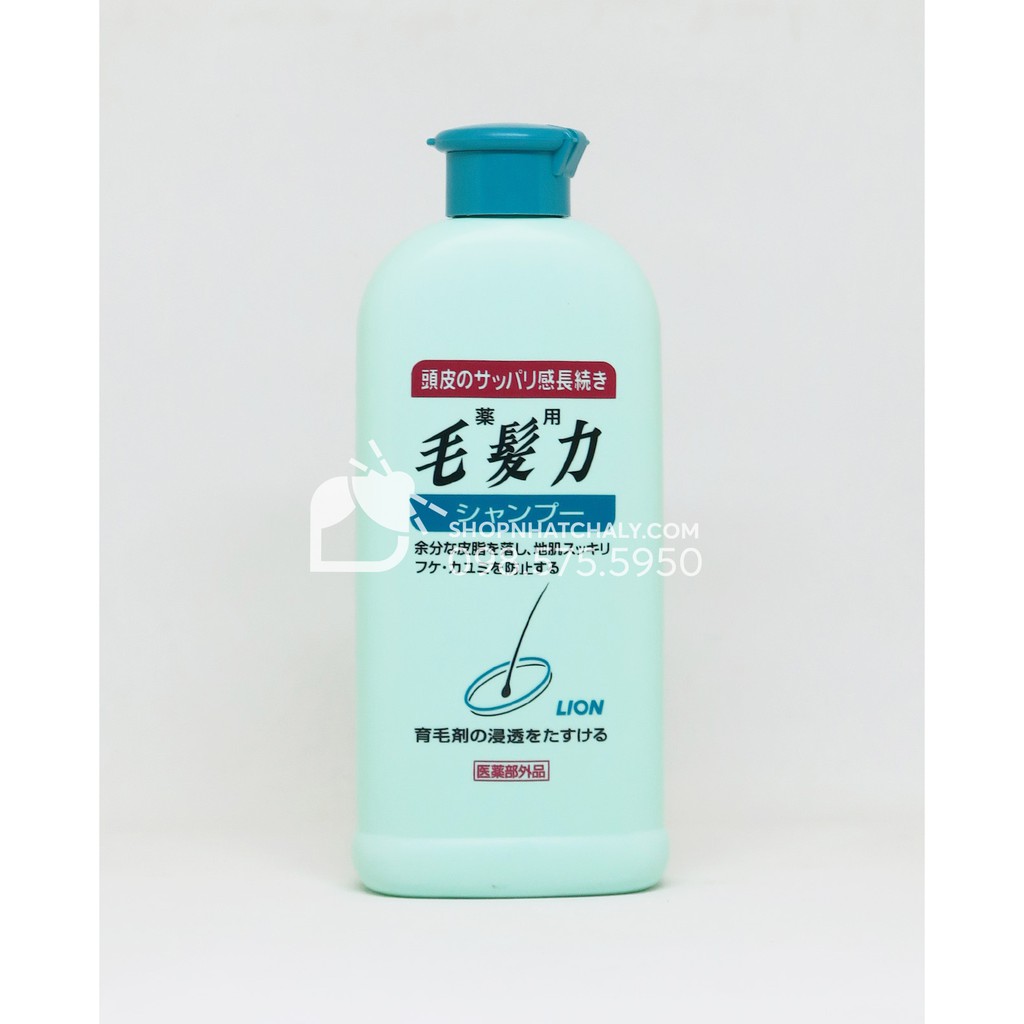 Dầu gội chống rụng tóc của Nhật Bản Lion Shampoo 200ml Nhật Bản