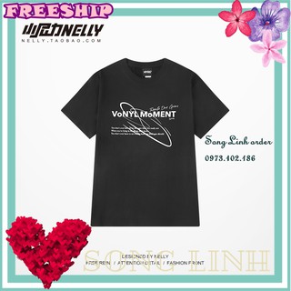 (CÓ SẴN) Áó thun cộc tay Nelly -Heybig mẫu VONYL MOMENT