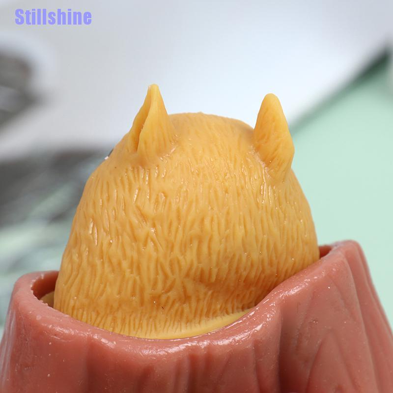 ிĐồ Chơi Nắn Bóp Giúp Giải Tỏa Căng Thẳng Hình Chú Sóc Đáng Yêu