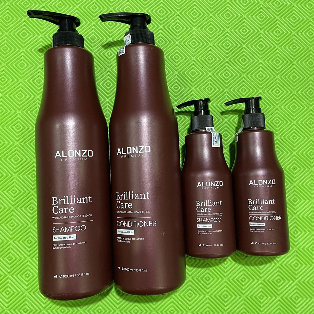 Dầu gội cho tóc nhuộm Alonzo Brilliant Care Shampoo 1000ml