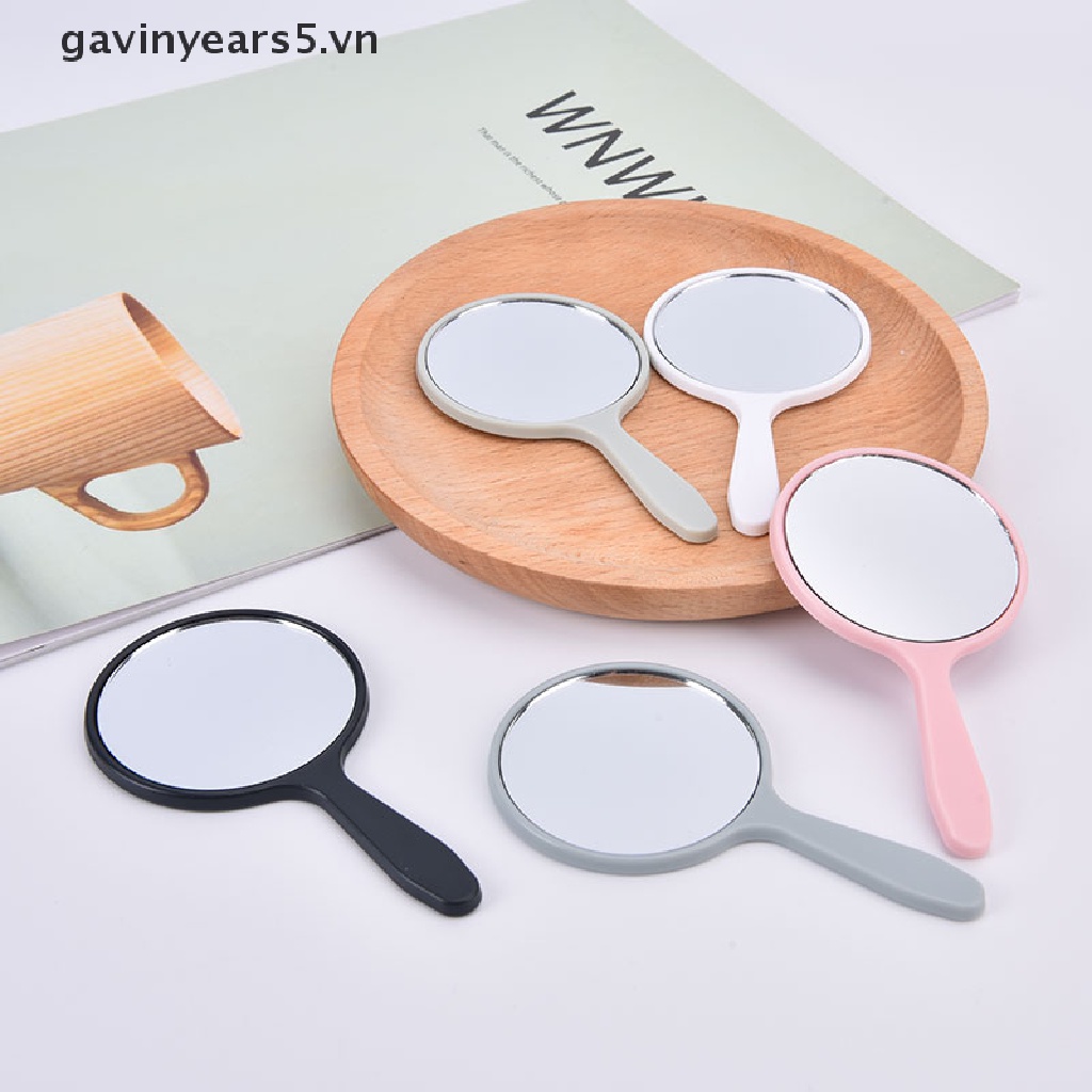 [Hàng mới về] Gương trang điểm cầm tay hình tròn đa dụng