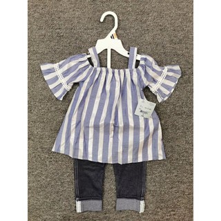 Set bộ bé gái áo xuất dư