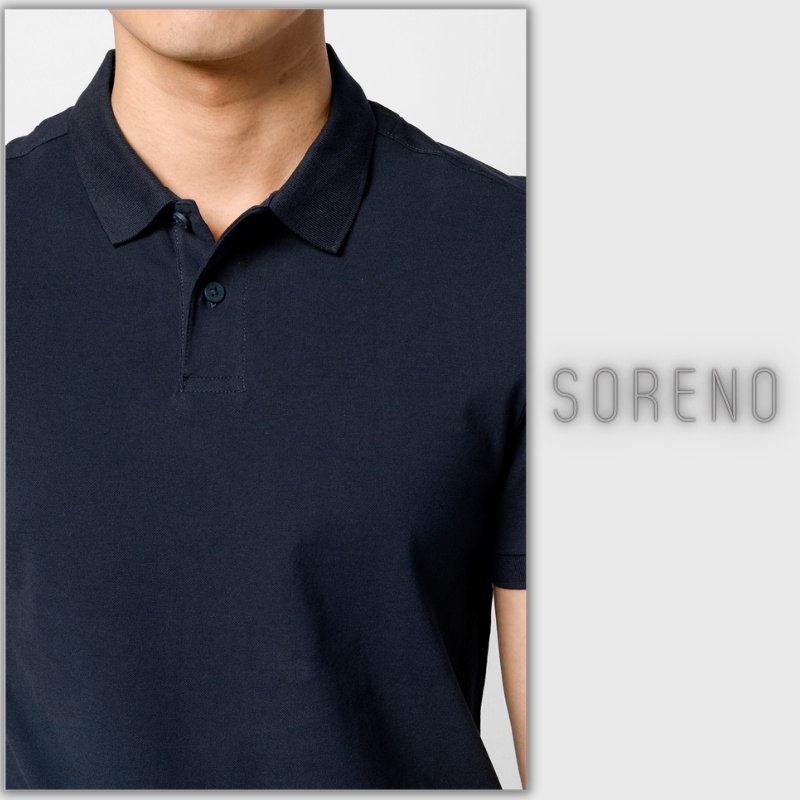 Áo Polo Nam Nữ Form Rộng Unisex Cotton Cá Sấu Trơn Cao Cấp Tay Ngắn | Soreno
