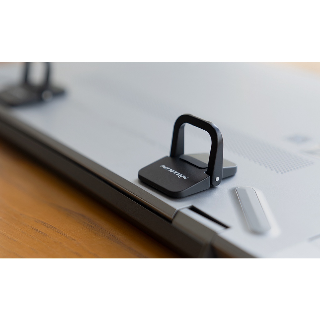 Bộ giá đỡ tản nhiệt mini chính hãng Nillkin Laptop Bolster portable stand cho Macbook / laptop siêu nhỏ gọn