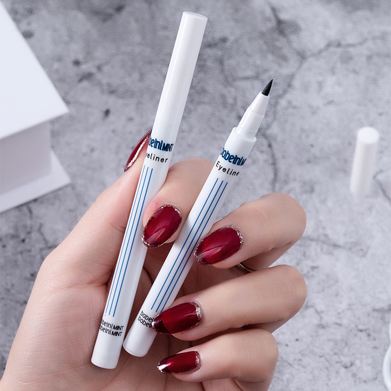 ⚜️Bút kẻ bọng mắt cười và nếp mí Sweet Mint vỏ màu trắng + xanh dương