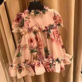 Sỉ Váy hoa voan cao cấp