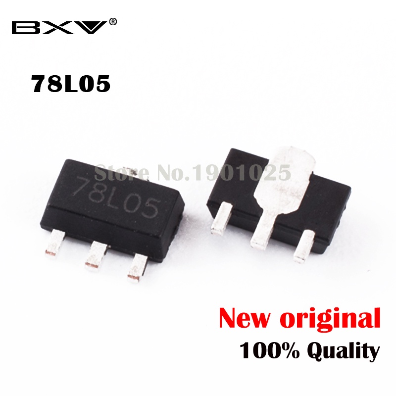 Bộ 50 Linh Kiện Điện Tử Mới IC 78L05 SOT89