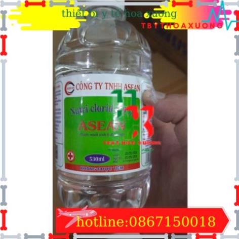Nước Muối Sinh Lý Asean Natriclorid 0.9% Chai 530ML