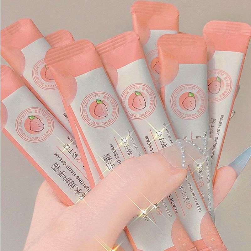 Mặt Nạ Kem Dưỡng Qise peach Hand Cream Ủ Tay TRẮNG DA CHỐNG LÃO HÓA GIẢM NHĂN VÙNG TAY Nội Địa Trung