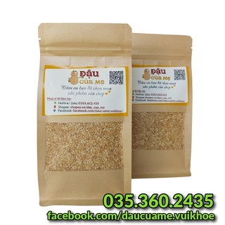 [ 1kg ] Mè rang (vừng vàng rang) bóc sạch vỏ
