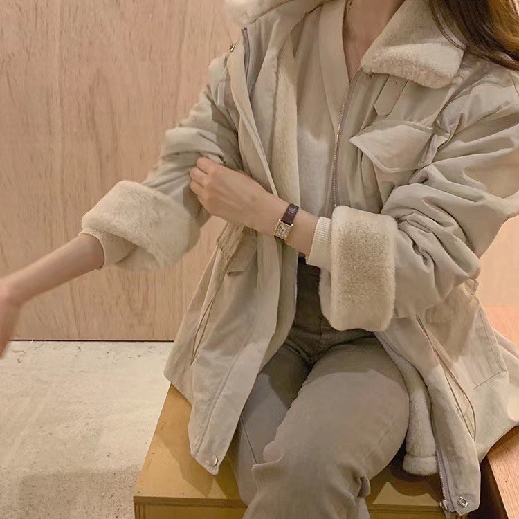 ÁO KHOÁC PARKA LÔNG BO EO AK2180