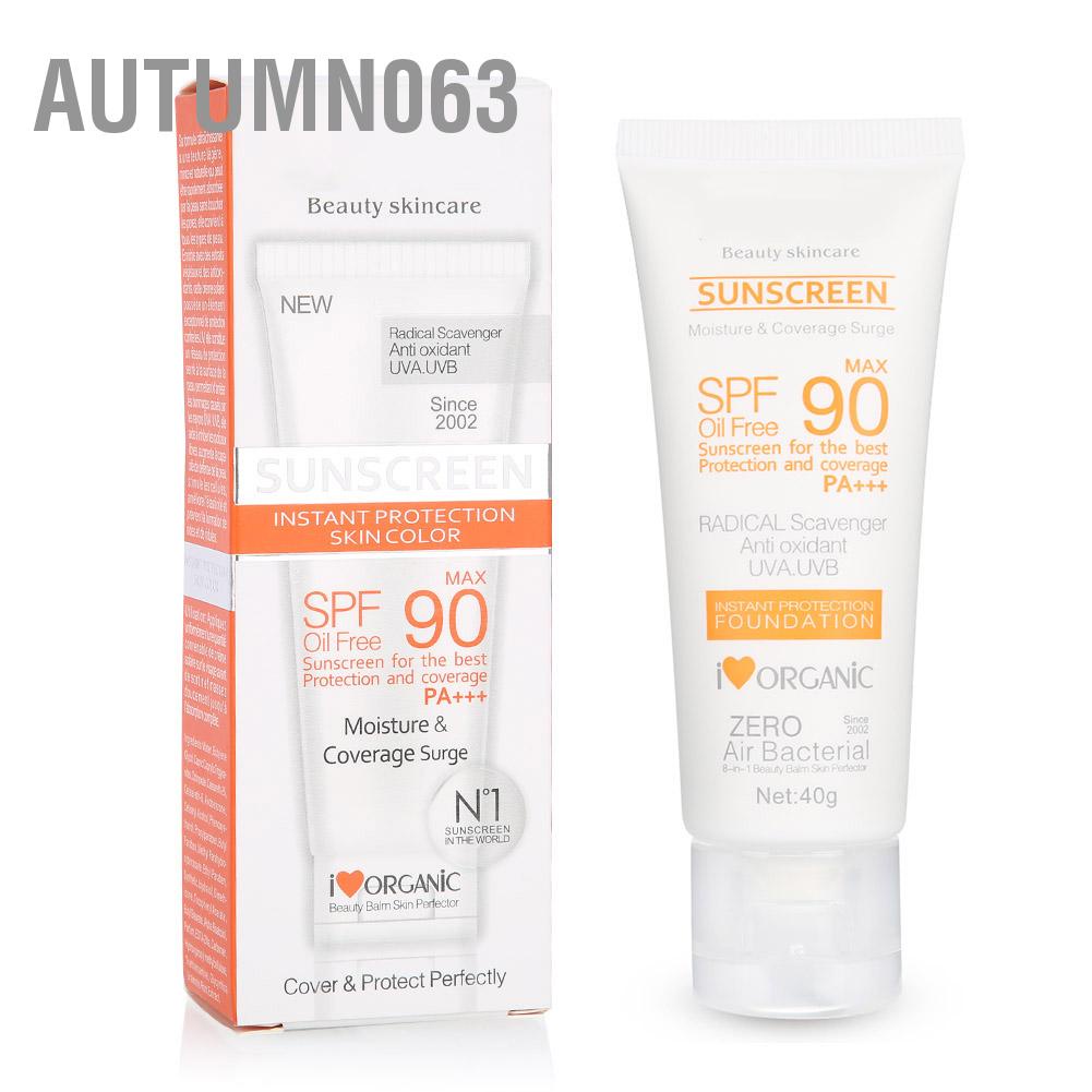 [Hàng mới về] Kem chống nắng chống tia UV bảo vệ dưỡng ẩm dưỡng trắng da daSPF50 +