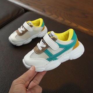 Giày sneaker phối lưới nhiều màu cho bé