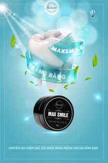Than hoạt tính trắng răng max smile