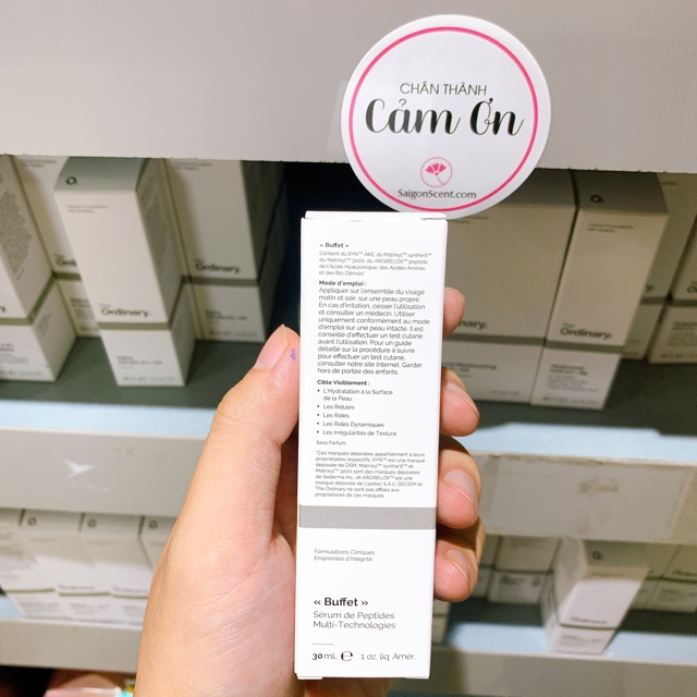 Tinh Chất The Ordinary Buffet ( 30mL )