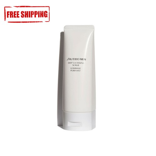 Tẩy da chết❣️FREESHIP❣️ Tẩy Tế Bào Chết Shiseido Men Deep Cleansing Scrub Shiseido Chính Hãng