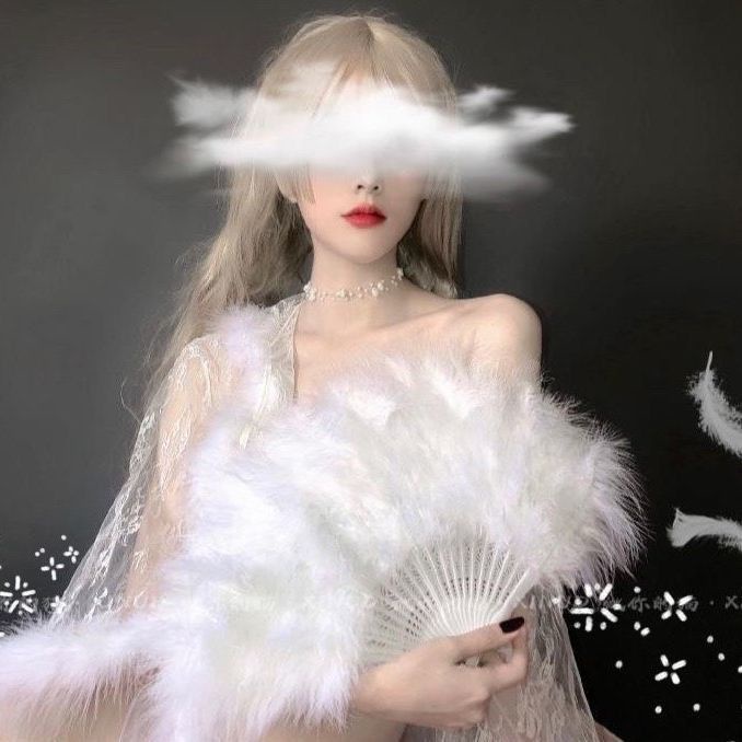 Quạt Xếp Phối Ren Phong Cách lolita Cổ Điển Dùng Làm Đạo Cụ Chụp Ảnh