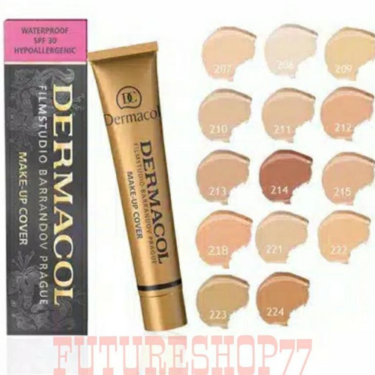 (hàng Mới Về) Kem Nền Trang Điểm Dermacol 4.4 Brands