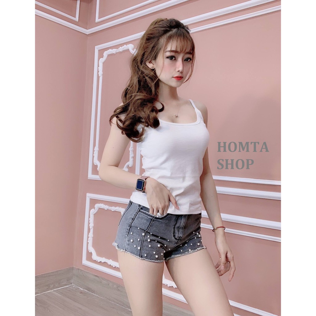 Áo Hai Dây nhiều màu Form Đẹp Giá chuẩn