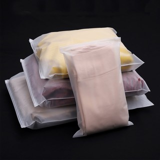 Túi zip lụa mờ, túi zip khóa kéo đựng đồ cá nhân