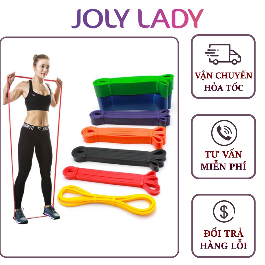 Dây kháng lực đa năng, dây kháng lực hỗ trợ tập luyện toàn thân Joly Lady