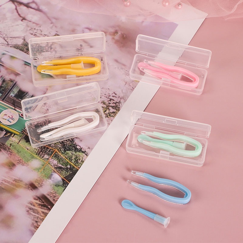 [Hàng mới về] Set hộp đựng kính áp tròng + nhíp + que tiện dụng