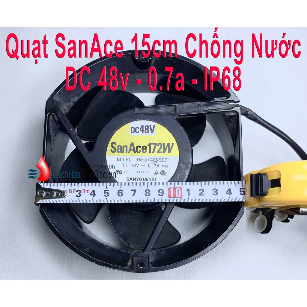 Quạt SanAce 48v 0,7a IP68 chống ẩm