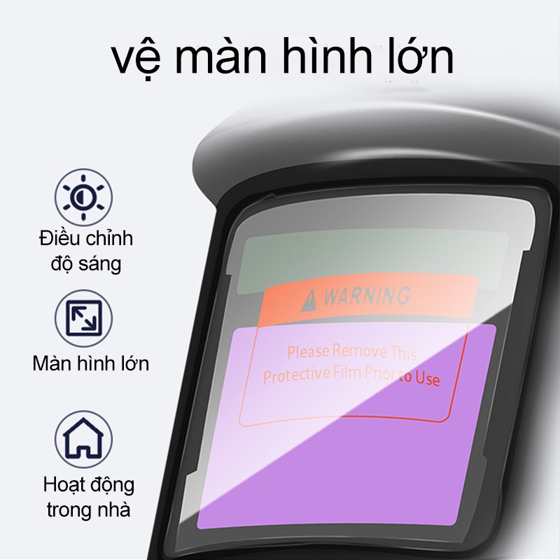 Mặt nạ hàn điện tử bằng nhựa độ cảm biến cao - Kính hàn điện tử tự động tối khi hàn-TK107