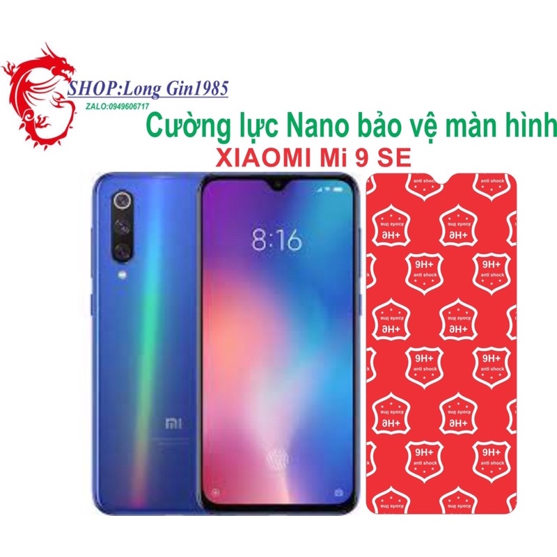 Xiaomi Mi 9se Cường lực Nano chống va đập chống trầy xước tốt