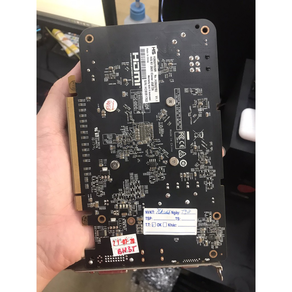 card màn hình HIS R7 250 2GB/D5 1Fan | BigBuy360 - bigbuy360.vn