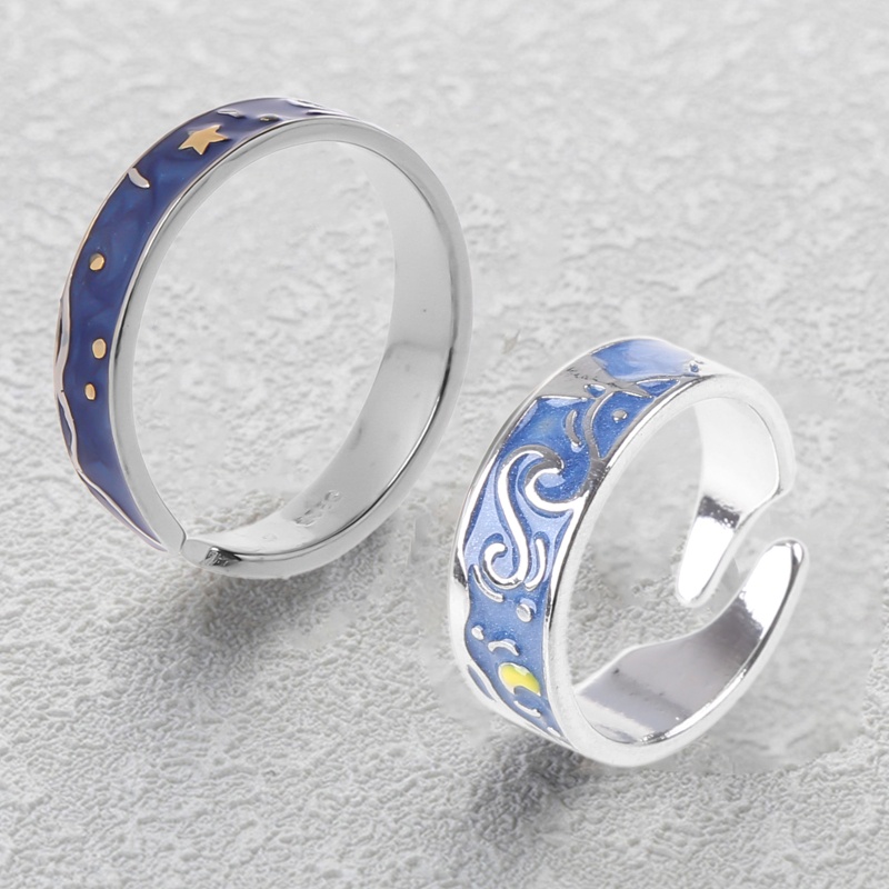 Nhẫn Hở Mạ Bạc Thời Trang